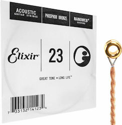 Elixir 13123CSENV Einzel Laouto-Saiten Bronze 23"
