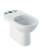 Geberit Selnova Stehende Toilette mit Spülung Ohne Deckel Weiße