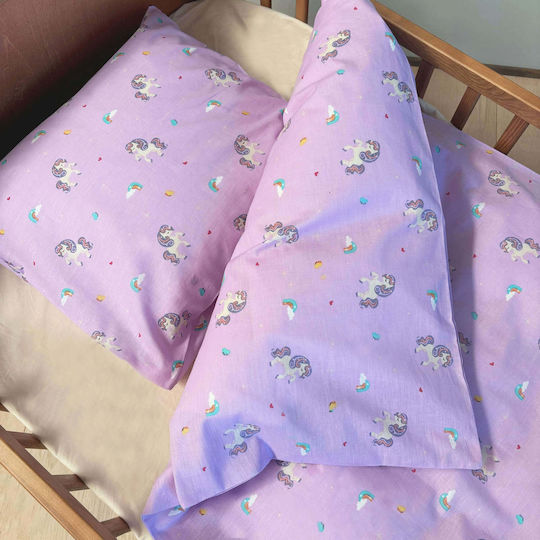 Unicorn Παιδική Παπλωματοθήκη Μονή Unicorn