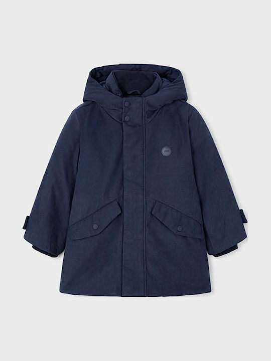 Kids' Casual Jacket with Hood Navy