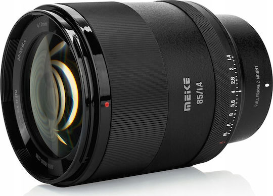 Meike Full Frame Φωτογραφικός Φακός AF 85mm F1.4 για Nikon Z Mount Μαύρος