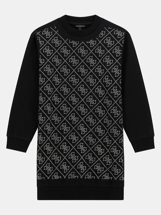 Guess Children's Dress Long Sleeve Black