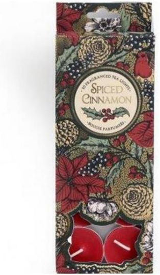 Atmosphera Christmas Candle Red Poinsettia