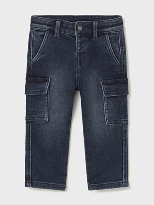Kids' Denim Pants Black Blue
