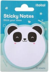 Αυτοκόλλητα Sticky Notes Panda 20χαρτάκια/7.0x7.8εκ Itotal