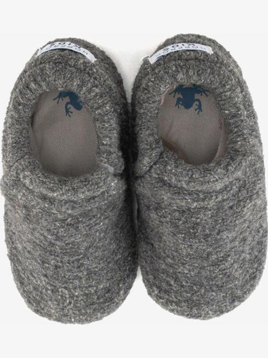 Hopfrög Woo Wooly Παντόφλες Γκρι