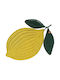 Polihome Lemons Σουπλά Rattan 39x30cm