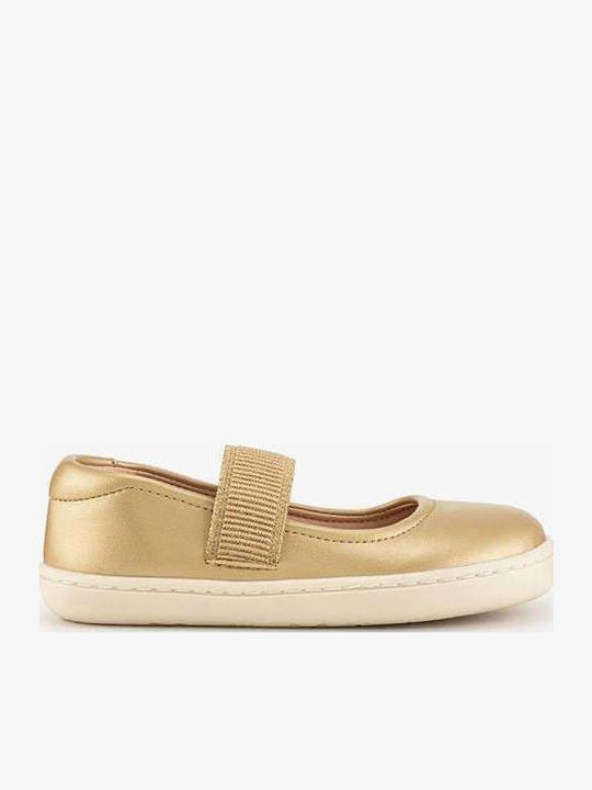 Hopfrög Kids Gold Ballerinas