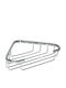 Interflex Wall Mounted Bathroom Shelf Metallic Silver