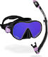 CressiSub Tauchmaske mit Schnorchel Mask Schwarz