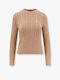 Julianna Women's Sweater Cotton Beige