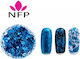 Nfp X-centric Nails Platinum Flakes Pf12