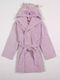 Nef-Nef Homeware Kids Bathrobe Best Friends Lilac Hooded