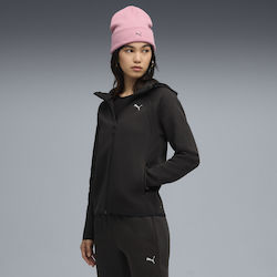 PUMA Evostripe Black Hooded Cardigan