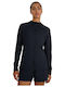 Functional Women's Sweatshirt Jacket Hooded Black