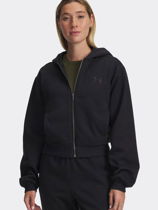 Under Armour Jachetă hanorac pentru femei Cu glugă Black 6003674