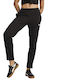 Pantaloni Trening Fleece Negru Logo