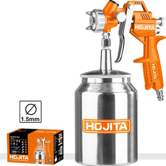 Hojita Luft-Spritzpistole Unter Becher 1.5mm