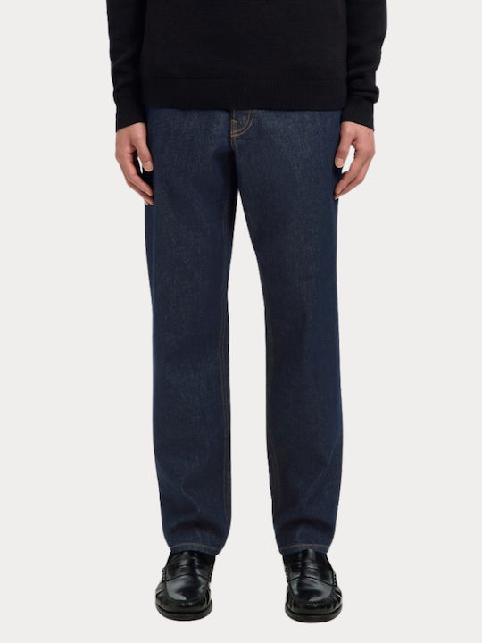 Selected Ανδρικό Παντελόνι Τζιν Regular Fit Tapered Dark Blue