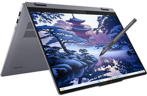 Lenovo IdeaPad 5 2-в-1 16IAL10 16" IPS FHD+ Touchscreen (Ultra 7-255U/16GB/512GB SSD/W11 Home) Луна Сиво (Английски САЩ Клавиатура)