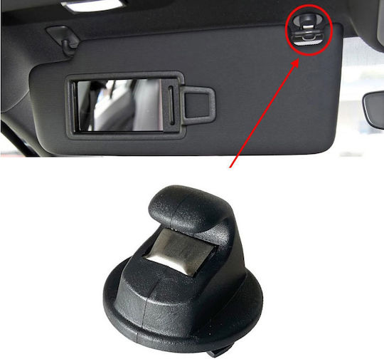 Резервен Клипс За Сенник Vw Golf Vii 7 13-20 1 Брой Черен