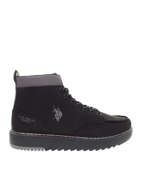 U.S. Polo Assn. Black Men's Boots