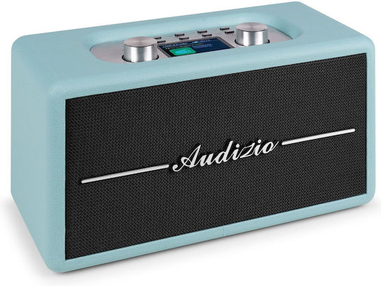 Audizio TUNE60 Retro Επιτραπέζιο Ραδιόφωνο Μπαταρίας DAB+ με Bluetooth και USB Μπλε