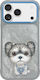 Nimmy Case Big Eyed Pet 2.0 Dog iPhone 17 Gray N-xdy-ip17-027