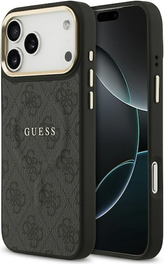 Guess Umschlag Rückseite Synthetisches Leder / Leder Gold (iPhone 17 Pro)