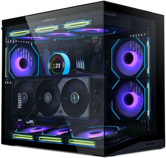 Lian Li O11 Dynamic Mini V2 Gaming Middle Tower Carcasă PC cu