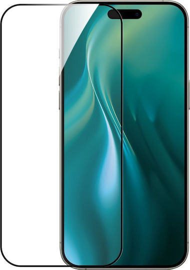 Etteri 9D Full Glue Tempered Glass Μαύρο (iPhone Air)