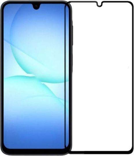 Techwave 5D 0.3mm Full Glue Full Face Tempered Glass Μαύρο (Galaxy A17)