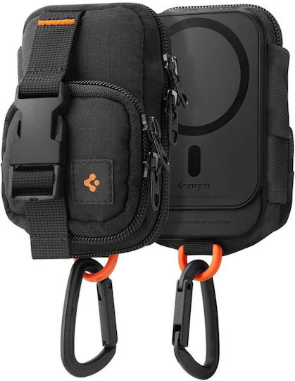 Spigen Organizer Snapzip Magsafe Beutel Schwarz AFA09338