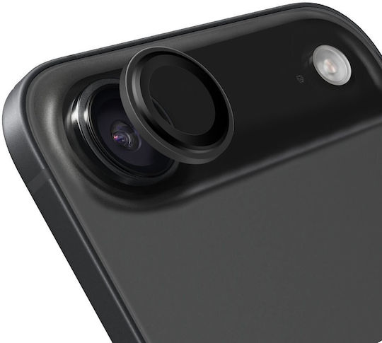 Obal:Me Camera Protection Tempered Glass Black for the Apple iPhone 17