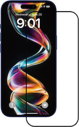 Anank 2.5d Vollflächiger Gehärteter Glas Displayschutzfolie 10 Stück iPhone 15 Pro Schwarze