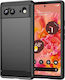 Back Cover Σιλικόνης Μαύρο (Google Pixel 6)