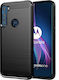 Back Cover Silicone Black (Motorola One Fusion Plus )