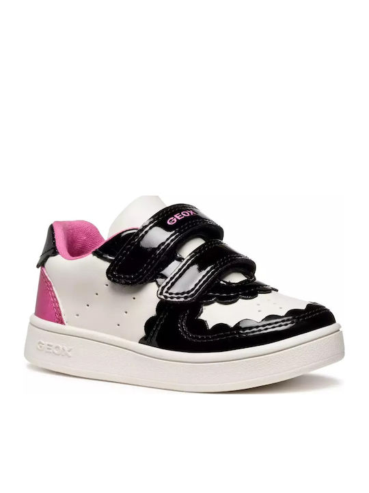 Kinder Sneakers Anatomisch mit Klettverschluss Weiß