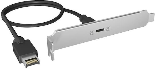 Icybox IB-AC553 USB Type-C 3.2 Gen2x2 Back Panel Internal USB Type-E Connector