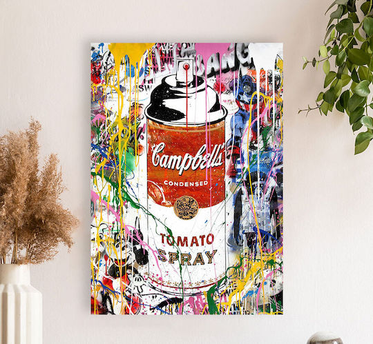 Платнен Панел Tomato Spray 80x120 см