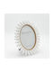 Polyresin Photo Frame with White Frame 2 Pieces