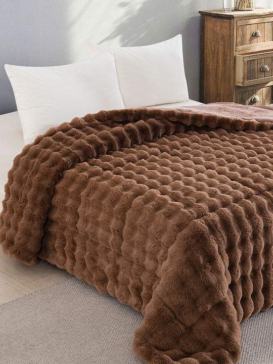 Sunshine Bettbezug Einzelbett 160x220cm Rabbit Mocha 710 GSMGsm