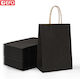 +Efo Papier Tasche für Geschenke Schwarz 31x12x...