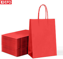 +Efo Papier Tasche für Geschenke Rot 31x12x42cm.