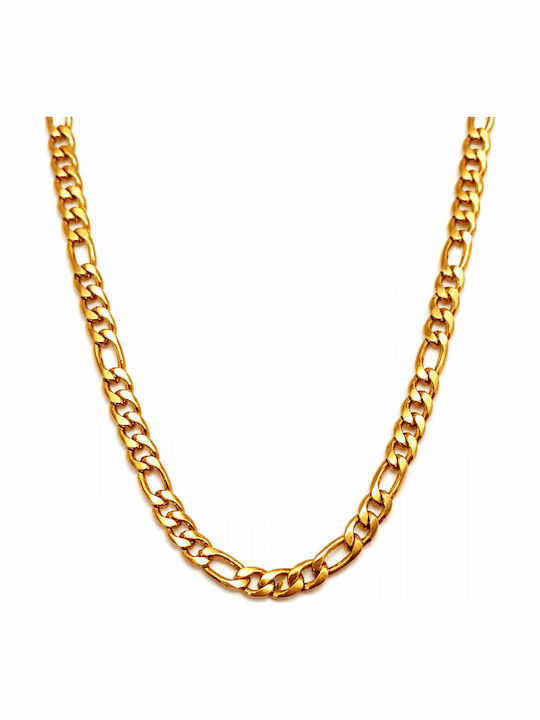 Nire Chain Neck made of Stainless Steel Wide Thickness 9mm and Length 55cm