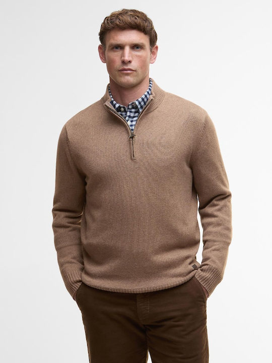 Barbour Kurzarm Herrenbluse Beige