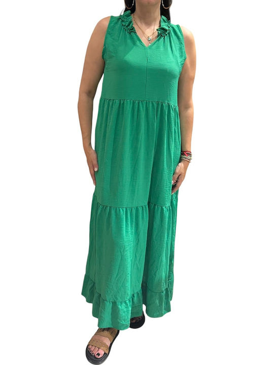 Summer Maxi Dress Green