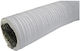 Tubulatură Flexibilă Combyflex Cu Întărire Din Sârmă Europlast Fc200-3 Ø200mm-3m Albă