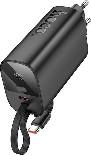 Hoco J148 Handy Power Bank 5000mAh 20W με Θύρα USB-C Power Delivery Μαύρο