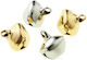 Metallisches Kordelchen 14mm Nu2301-14 Gold